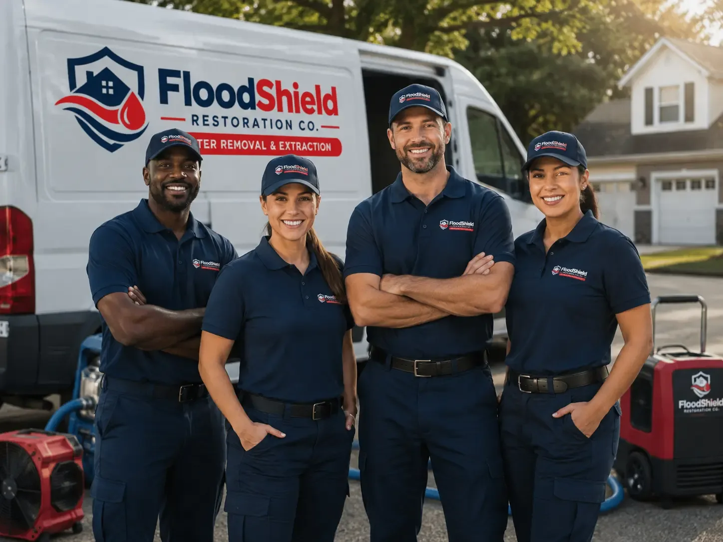 Flood Damage Restoration company in Roseville, OH